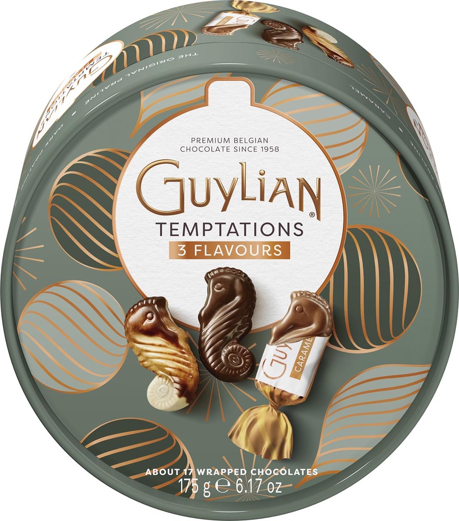 Chocolade Guylian Temptations Mix Jewel Box doos 175g