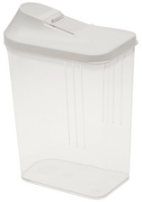 Voorraaddoos Keeper 1.5l wit/transparant