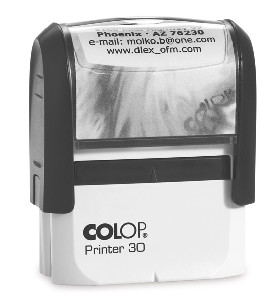 Stempel Colop Printer 30 + tekst