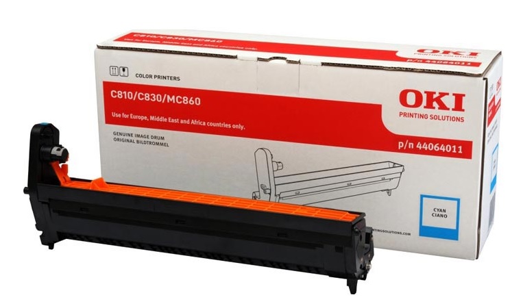 Drum Oki Color Laser 44064011 MC851cdtn 20.000 pag. CY