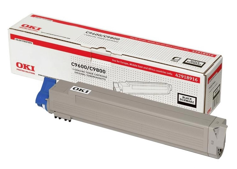 Toner Oki Color Laser 42918916 C9600dn 15.000 pag. BK