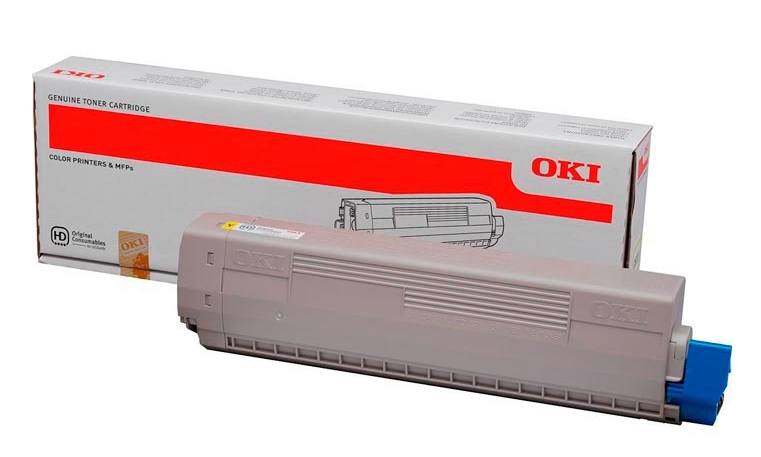 Toner Oki Color Laser 44844613 C822dn 7.300 pag. YEL