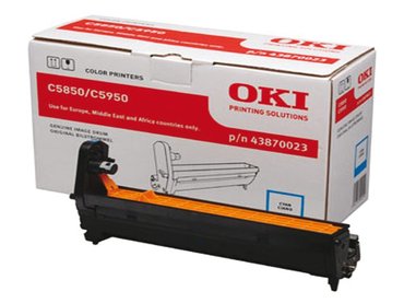 Drum Oki Color Laser 43870023 MC560dn 20.000 pag. CY