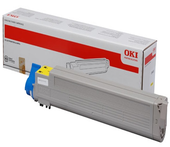 Toner Oki Color Laser 43837129 C9655dn 22.000 pag. YEL