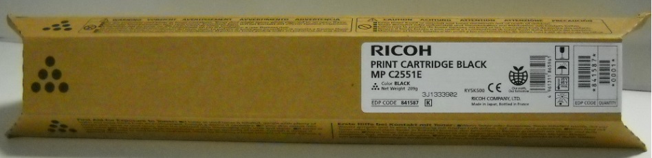 Toner Ricoh Color Laser 841504 Aficio MP C300 10.000 pag. BK (842061/842465)