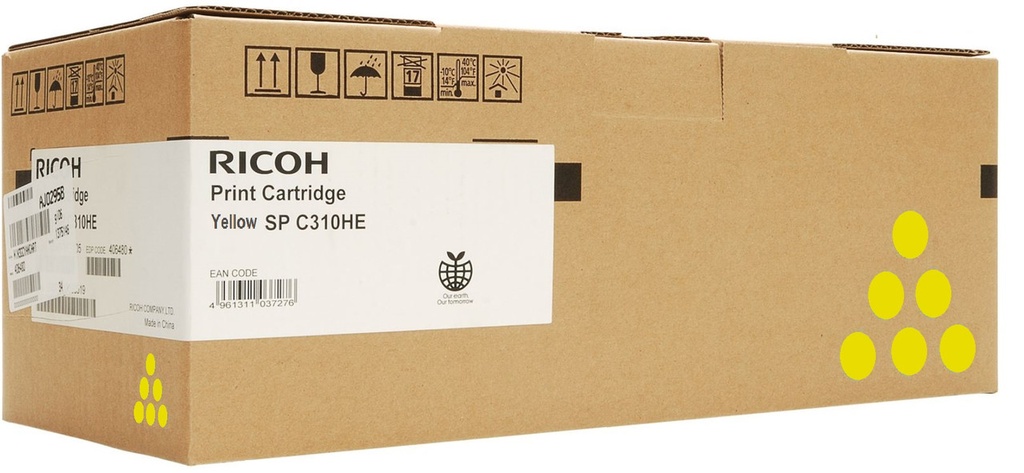 Toner Ricoh Color Laser 406482 Aficio SP C231N 6.500 pag. YEL (406494/407635)