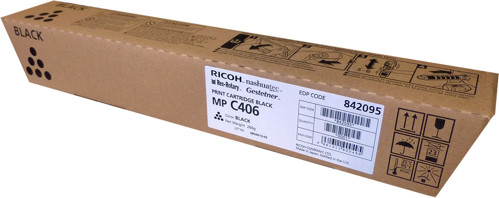 Toner Ricoh Color Laser 842095 Mp C306Zsp 17.000 pag. BK