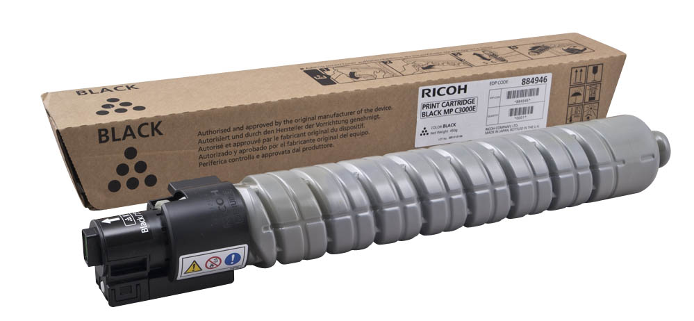 Toner Ricoh Color Laser 884946 Aficio MP C2000 20.000 pag. BK (842030)