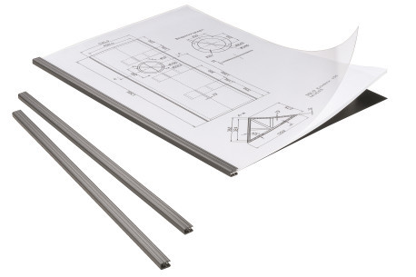 Snelbindsysteem DURAGRIP® 15 combipak Durable  A4 zwart 