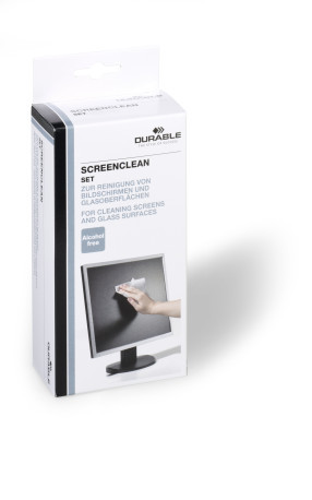 Reinigingsset voor schermen Durable Sreenclean Set