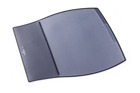 Schrijfonderlegger WORK PAD met transparante cover Durable 390x440mm zwart