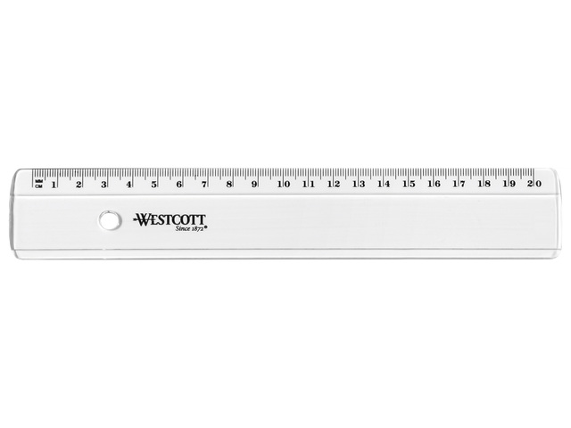 Lat Westcott plastic 20cm (E10151)