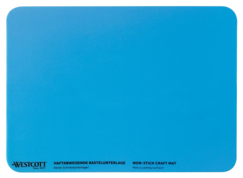 Knutselmat Westcott 227x304mm blauw (E168140)