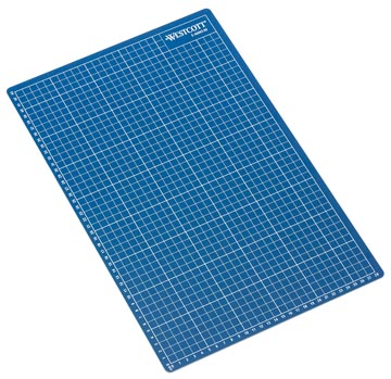 Snijmat Westcott A3 blauw (E46003)