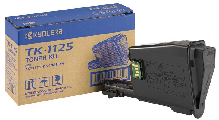 Toner Kyocera Mono Laser TK-1125 FS-1325MFP 2.100 pag. BK