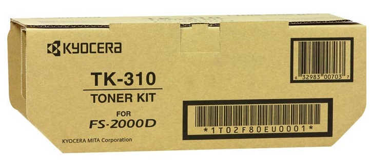 Toner Kyocera Mono Laser TK-310 FS-2000D 12.000 pag. BK