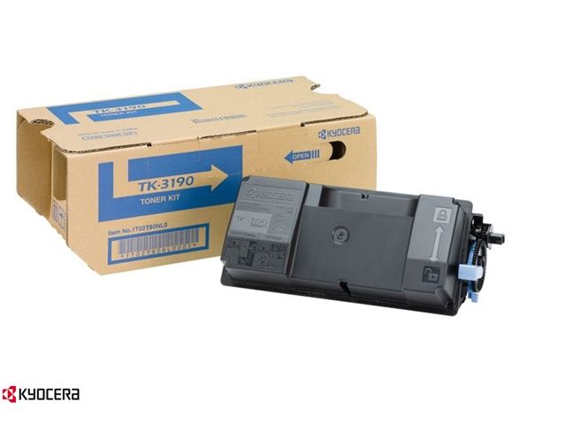 Toner Kyocera Mono Laser TK-3190 ECOSYS M3655idn 25.000 pag. BK