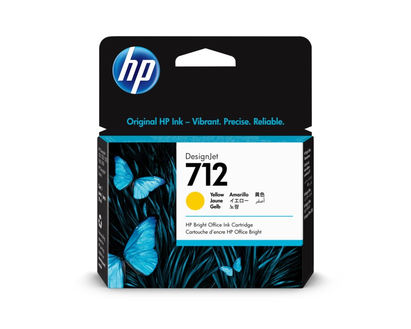 Cartridge HP Inkjet 712 DesignJet T 210 29ml YEL