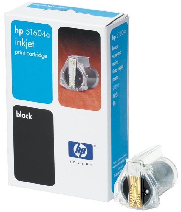 Cartridge HP Inkjet 51604A QuietJet 2228 500 pag. BK