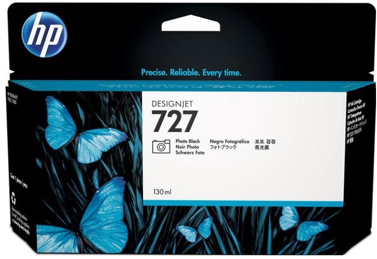 Cartridge HP Inkjet 727 DesignJet T 920 130ml PBK