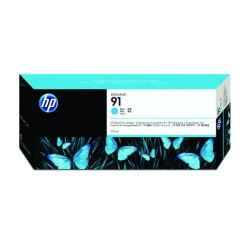 Cartridge HP Inkjet 91 DesignJet Z6100 775ml CY