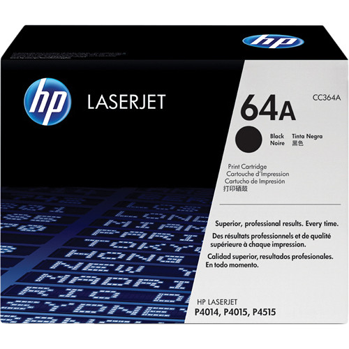 Toner HP Mono Laser 64A LaserJet P4014 10.000 pag. BK