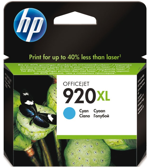 Cartridge HP Inkjet 920XL Officejet 6000 E609a 700 pag. CY