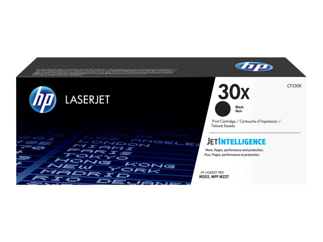 Toner HP Mono Laser 30X LaserJet Pro M203d 3.500 pag. BK