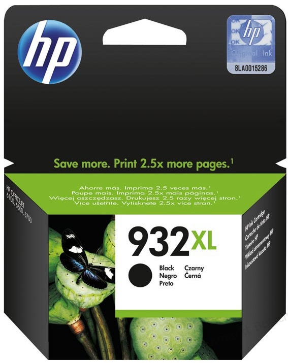 Cartridge HP Inkjet 932XL Officejet 6100 ePrinter 1.000 pag. BK