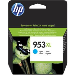 Cartridge HP Inkjet 953XL Officejet Pro 7720 Wide Format 1.600 pag. CY