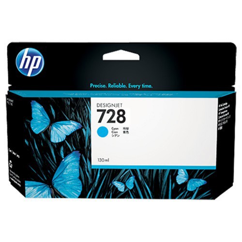 Cartridge HP Inkjet 728 DesignJet T730 130ml CY