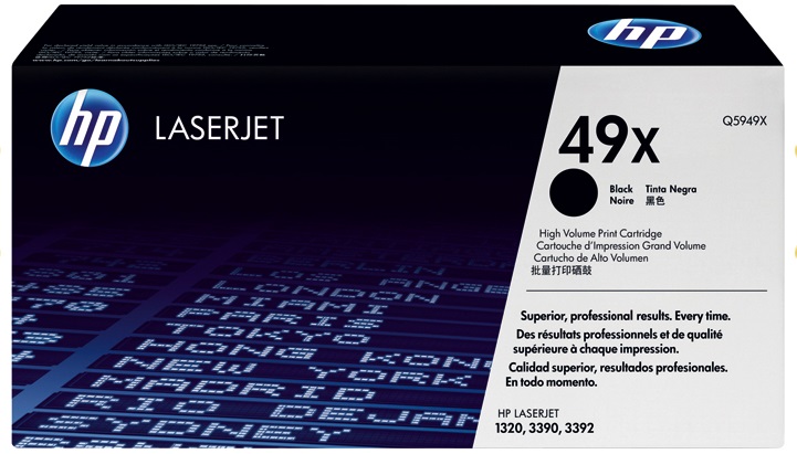 Toner HP Mono Laser 49X LaserJet 1320 6.000 pag. BK