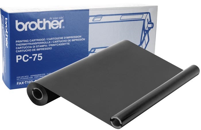 Cartridge Brother Fax PC75 FAX-T102 140 pag.