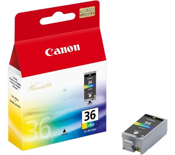 Cartridge Canon Inkjet CLI-36 PIXMA iP100 249 pag. COL