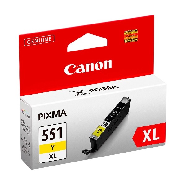 Cartridge Canon Inkjet CLI-551XL PIXMA iP7250 685 pag. YEL