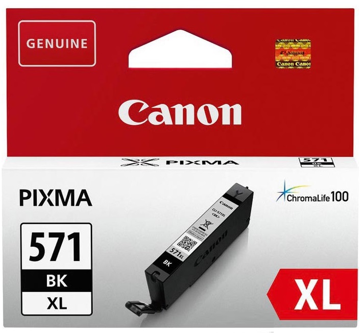 Cartridge Canon Inkjet CLI-571XL PIXMA MG5750 895 pag. BK