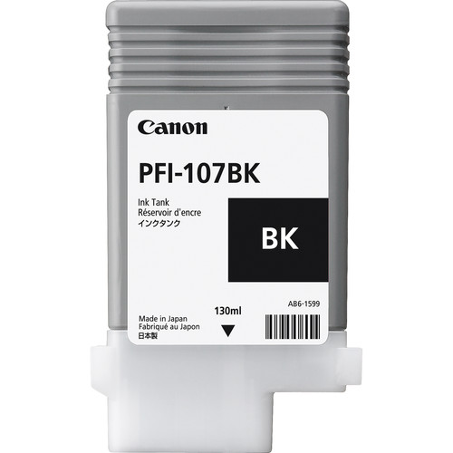 Cartridge Canon Inkjet PFI-107 imagePROGRAF iPF670 130ml BK