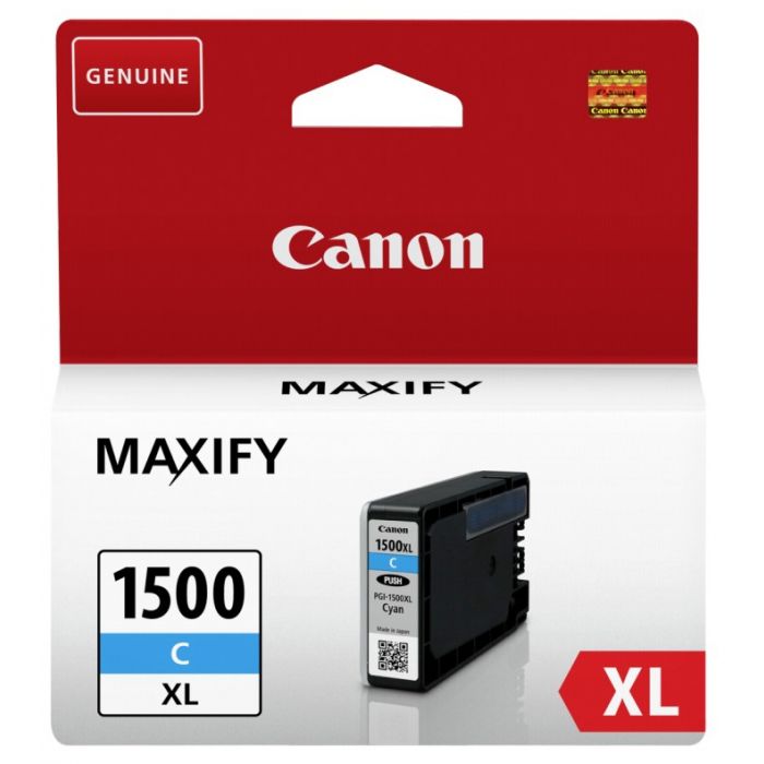 Cartridge Canon Inkjet PGI-1500XL MAXIFY MB2050 1.020 pag. CY