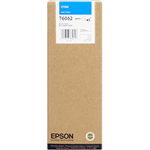 Cartridge Epson Inkjet T6062 Stylus Pro 4800 220ml CY