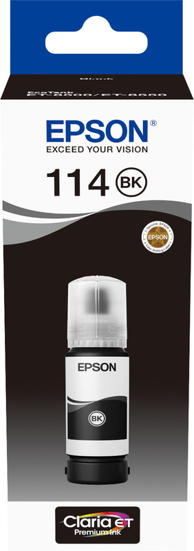 Inktfles Epson Inkjet T07A140 EcoTank 8500 70ml BK