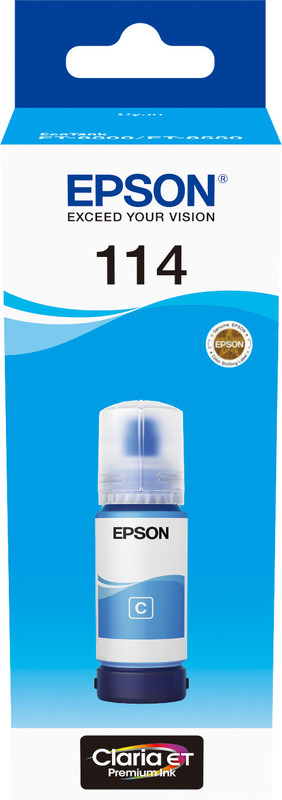 Inktfles Epson Inkjet T07B240 EcoTank 8500 70ml CY