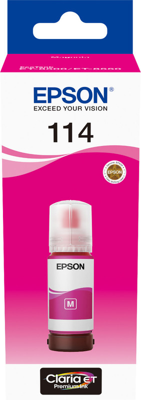 Inktfles Epson Inkjet T07B340 EcoTank 8500 70ml MAG