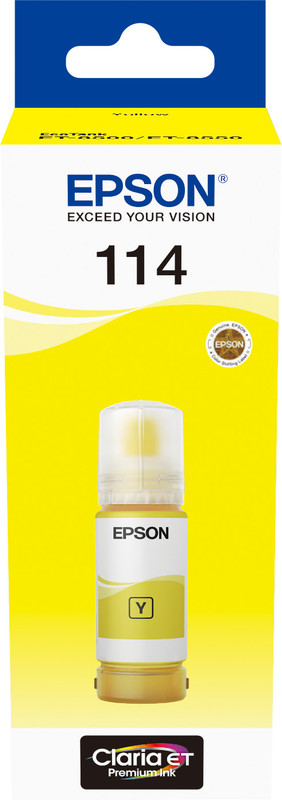 Inktfles Epson Inkjet T07B440 EcoTank 8500 70ml YEL