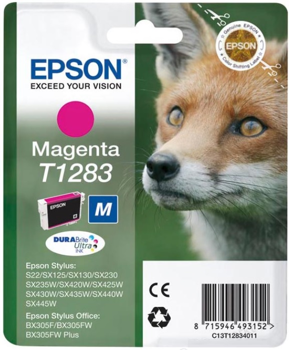 Cartridge Epson Inkjet T1283 Stylus S22 3,5ml MAG