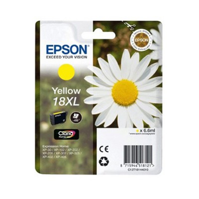 Cartridge Epson Inkjet 18XL Expression Home XP-102 6,6ml YEL