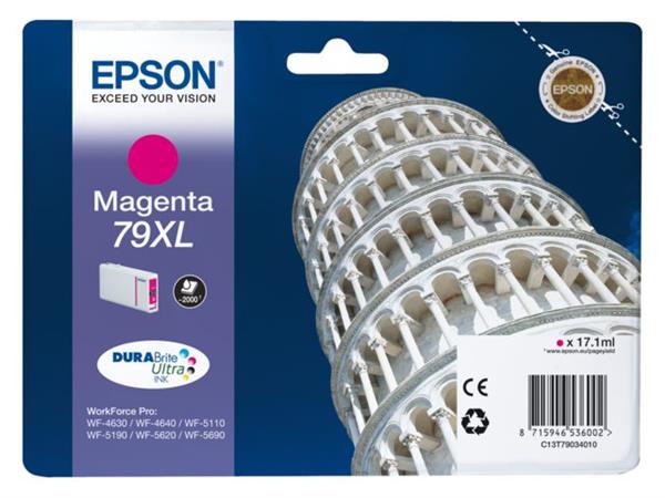 Cartridge Epson Inkjet 79XL WorkForce Pro WF-4630DWF 2.000 pag. MAG