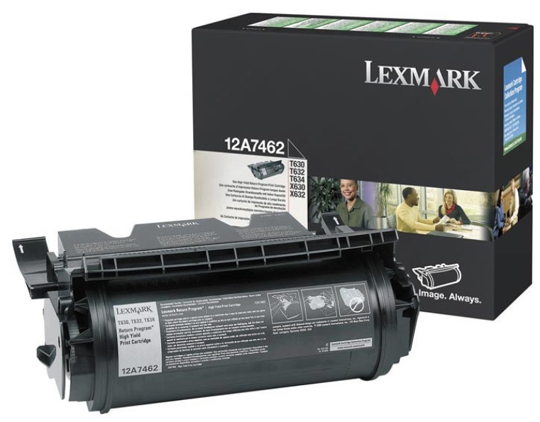 Toner Lexmark Mono Laser 12A7462 T630 21.000 pag. BK