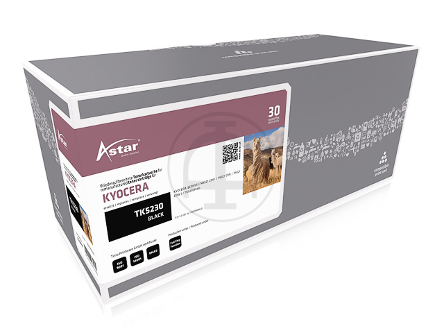 Toner Astar voor Kyocera TK5230K Zwart