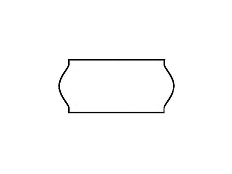 Etiket Blitz op rol voor etiketteertang L11 19x32mm permanent wit (1000x30 R)