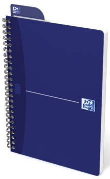 Spiraalschrift Oxford Office Essentials karton A5 geruit 100blz assorti